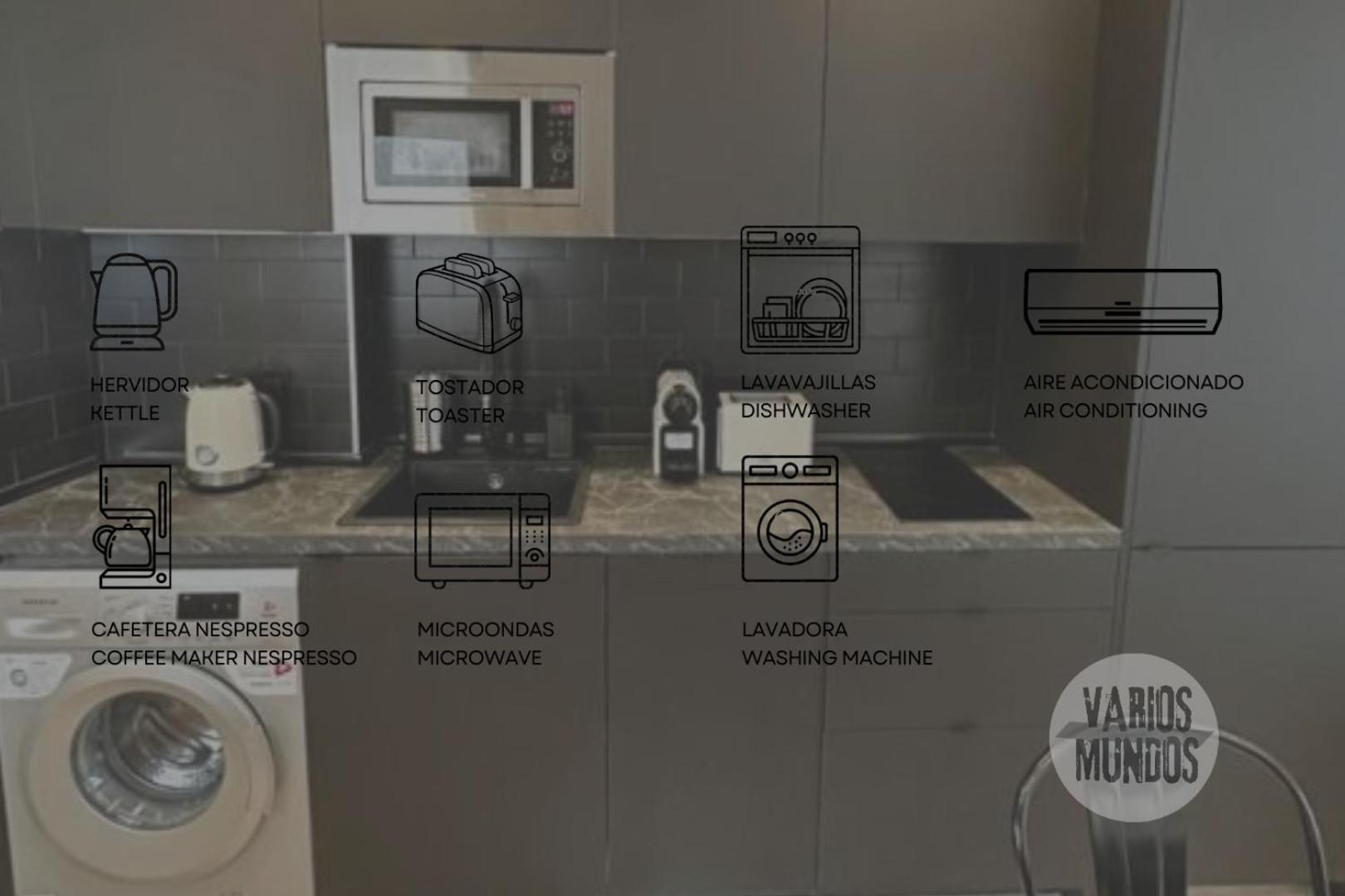 Central Apt De 2Hab Para 5Pax En Calle Silva E2 Madrid Extérieur photo